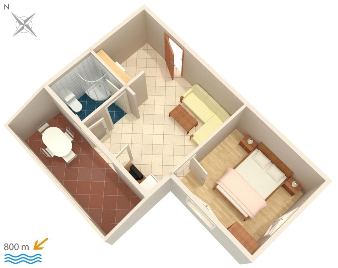 Apartments And Rooms With Parking Space Njivice, Krk - 5458 Extérieur photo