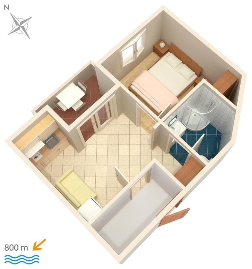 Apartments And Rooms With Parking Space Njivice, Krk - 5458 Extérieur photo