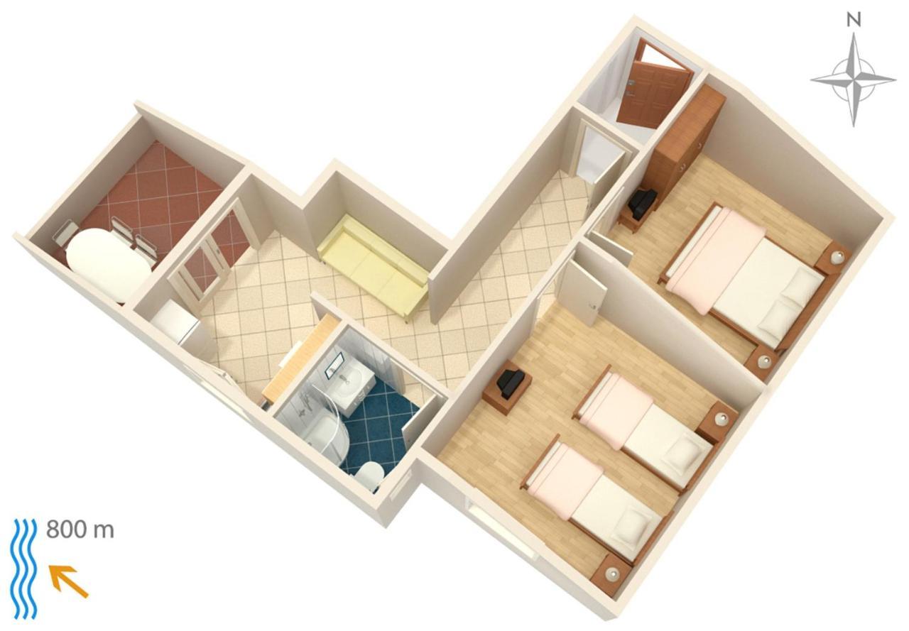 Apartments And Rooms With Parking Space Njivice, Krk - 5458 Extérieur photo